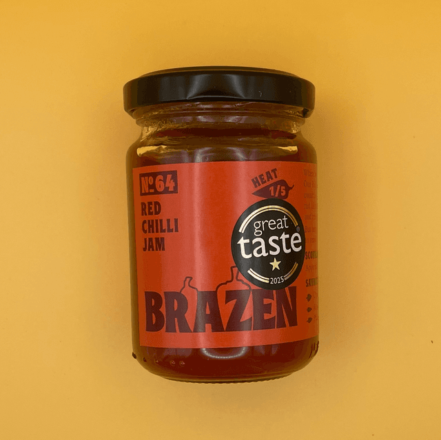 BRAZEN No.64 Red Chilli Jam (HEAT LEVEL 1/5)