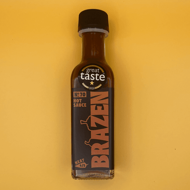 BRAZEN No.70, STOUT &amp; BLUEBERRY (HEAT LEVEL 4/5)